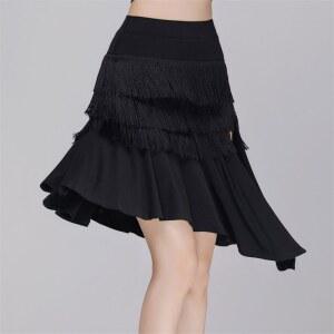 성인 사교 스포츠댄스 스커트 바 라틴 댄스치마 라인댄스 모던