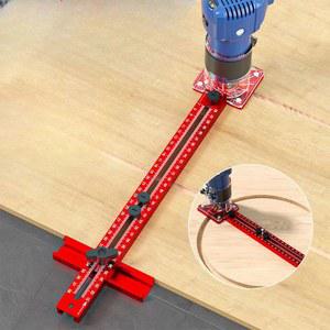 트리머가이드 콤파스 파노티 밀링기 트리머 백킹 목재 표준형 둥근 컷팅 라우터 도구