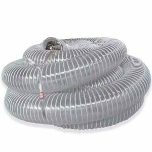 바이디움 엑셀관 주름관 25mm 덕트 자재 1m PVC 산업용 파이프 호스 투명