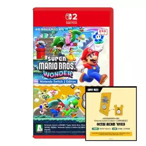 닌텐도 스위치2 슈퍼 마리오브라더스 원더 닌텐도 스위치 2 에디션 + 다 함께 방울 파크 예약판매 3/25일 발송