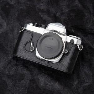 FM2 수제 카메라 가방 케이스 보호대 니콘 FM3A FE2 하프 천연 가죽