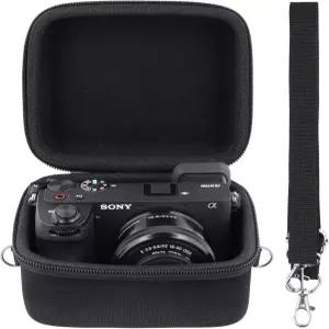 소니 알파 a6000 / a6300 a6400 a6500 a6600 a6700 핏 16-50mm 렌즈 카메라용 Aenllosi 하드 캐리링 케이스