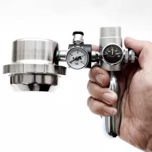 가정용 미니 공압 커피 메이커 머신 에스프레소 휴대용 반자동머신 9바추출