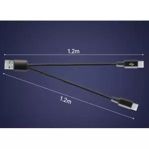 휴대폰 동시충전 2구 C타입 충전케이블 1.2M 휴대폰충전케이블 충전선 차량용케이블
