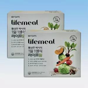 이롬 황성주 1일1생식 라이프밀 식이섬유 아침 간편식 30g 14포 2박스