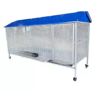 대형 닭장 시골 오리 닭사육장 케이지 사육 울타리 닭 양계장 싱글 하우스 펜스 철망