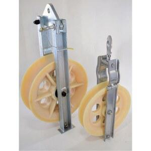 케이블 풀링 롤러 선통대 감기 트레이 부품 도르래 선통기 헤비 소형 트레이 어댑터