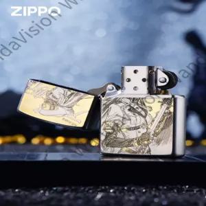 애니 캐릭터 실버 메탈 컬렉션 선물용 ZIPPO 라이터