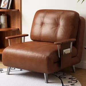 1인 소파베드 접이식 수납형 쇼파 베드 리클라이너 각도조절 침대 소형 거실 원룸 확장형