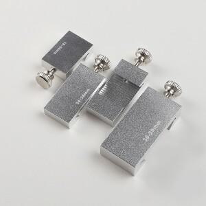 금속 목수 사각형 목공 도구 강철 눈금자 측정 마킹 게이지 DIY 용 호환 정밀 위치 지정 제한 블록