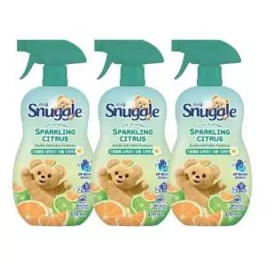 스너글 섬유탈취제 스파클링 시트러스 470ml 3개