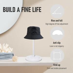 여성호환  높이  가발 스탠드 휴대호환  헤드 거치대 도구 모자 디스플레이 미끄럼 방지 1PC