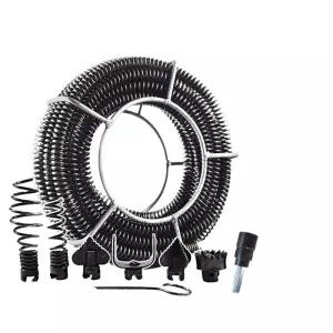 배관 청소 스프링 주방 준설 막힘 하수구뚫기 화장실 하수관 하수구뚫는기계 드릴헤드 부품