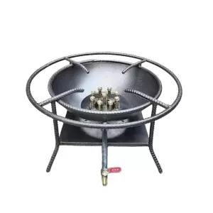 업소용 간택기 스토브 가마솥 단일 주물 쌍관버너 고화력