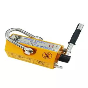 영구 자석 마그네트 호이스트 철판 운반용 자력 하역 핸들형 이동 산업용 크레인 부착용