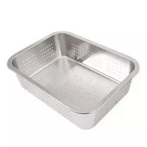 스텐망 사각 스텐 대형 40x30x7 펀칭 사각볼 스테인리스 펀칭볼 밧드망 타공