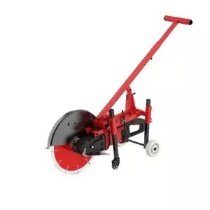 콘크리트 도로 바닥 홈파기 커팅기 컷팅기 시멘트 석재 벽체 절삭기 그라인더 거치대 카트