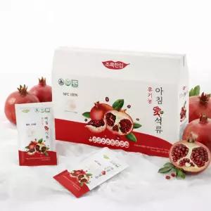 [즙] 유기농 아침애석류/ NFC 100% 유기농 석류즙/ 착즙 석류즙/ 75ml x21포