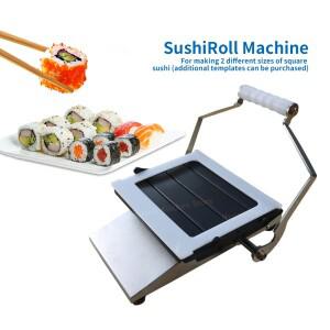 상업용 스시 롤 기계 수동 만들기 키트 전문 용품 원형/사각형 메이커