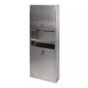 핸드타올 디스펜서 휴지통 업소용 멘트 매립 케이스 종이서랍