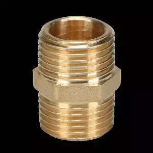 황동부속 니플PT 15A GWM 파이프고정브라켓 각파이프연결