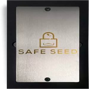 세이프 시드 암호화폐 복구 패즈 금속 책 티타늄 에디션 스탬프 키트 벤치 블록 커스텀 케이스 포함 안전한