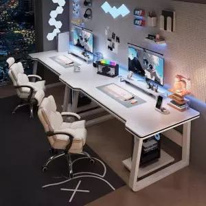 2인용 게이밍책상 컴퓨터 커플 책상 데스크탑 컴퓨터책상 피시방 학생 테이블