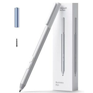 [미국배송] MICROSOFT SURFACE PEN - 정밀 블루투스 스타일러스 긴 배터리 수명 사용자 지정 가능 PRO 11 10 7+ GO 노트북 책 스튜디오용 플래티넘