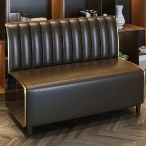 카페 소파 벽면 쇼파 고정 옵션 대기실 레트로 레스토랑