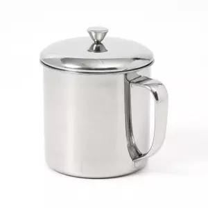 컵라면 스텐기 핸들 캠핑머그컵 900ml 스댕컵 낚시용 티잔 조리도구