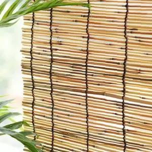 천연소재 대나무 갈대 창문가리개 햇빛차단 베란다 실외용 150cm 176cm