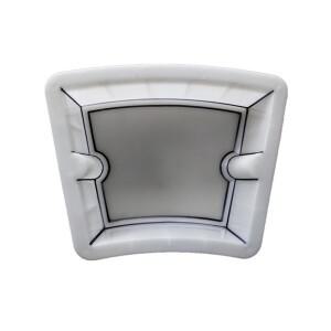 콘크리트 원형 샤프트 벽 블록 몰드 콘크리트 나무 서라운드 검사 샤프트, 원형 우물 시멘트 단단한 벽돌