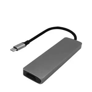 c 타입 허브 스마트 덱스 노트북 c 타입 멀티 허브 확장 스테이션 스마트폰 핸드폰 리더기 미러링