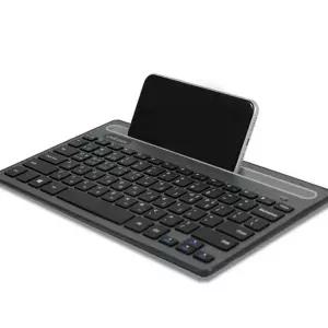 무선 키보드 초경량 휴대용 스마트폰 블루투스 키보드 거치대 노트북 태블릿 멀티 데스크탑 사무실 무소음
