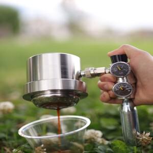 에어 펌프 가정용 공기압식 커피 머신 이탈리아 커피 머신용 플랫 모카포트 휴대용 9바 고압