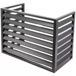 알루미늄 실외기 커버 에어컨 햇빛가리개 외부 흰색 야외