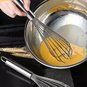 스테인레스 고급형 계란 베이킹 생크림 거품기