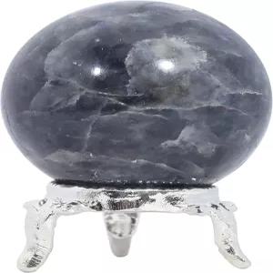 풍수 명상 디비네이션 홈 데코레이션 사진 크리스탈 스피어( 1 이올라이트)를 위한 스탠드 보석 볼 힐링