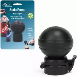 조카리 키퍼 펌프 앤 푸어 소다 병뚜껑 플립 탑 스파우트로 탄산을 보존하여 1~2리터 플라스틱 병 재사용