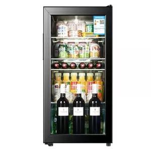 투명 미니냉장고 사무실 맥주 유리도어 원룸 와인 가정용 음료수 쇼케이스 탕비실 보관
