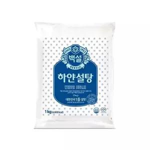 CJ 백설 하얀설탕 3kg(1kgx3봉)