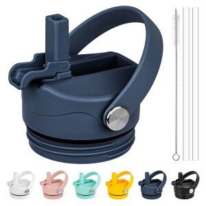 [미국배송] 예티 램블러 12 18 26 36 64온스 물병용 디우메포 빨대 뚜껑 병용 캡 교체 먼지 덮개 유연한 손잡이