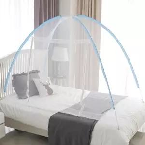 원터치모기장 1~2인용/아기 사각 방충망 침대 캐노피 Kyv9+3mFE