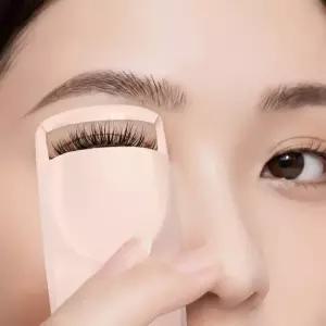 눈매 맞춤형 전동 뷰러 속눈썹 고데기 핑크 휴대용