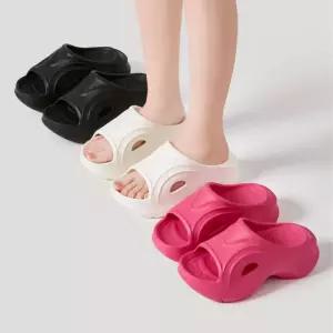 EVA 통굽 여성 슬리퍼 쪼리 샌들 휴양지 바캉스 데일리 여름 신발