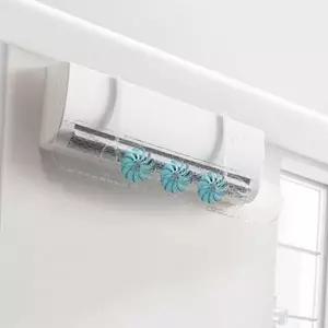 에어컨 바람막이 냉난방 무동력 겸용 벽걸이 에어컨 순환 팬 거실 에어서큘레이터 공기순환기 사계절