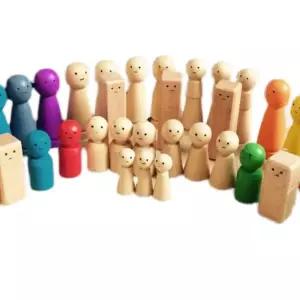 가족 모형 피규어 역활놀이 상담 체육 인형 나무 전략 심리