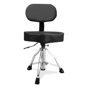 polar lights 등받이가 있는 드럼 시트, 튼튼하고 조절 가능한 유압 의자, 오토바이 스타일 드러머, 성인 기타리스트에게 적합한 스툴