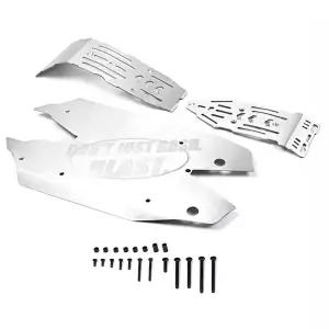 호환  ARRMA 18 MOJAVE 4S 4X4 RTR 사막 트럭 ARA4404 금속 스테인레스 스틸 섀시 갑옷 충돌 방지 보호 장