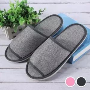 인기상품 오피스 실내용신발 클래식 린넬 홈슬리퍼 서머 거실용천 재질 [WFLKFBO_260303]